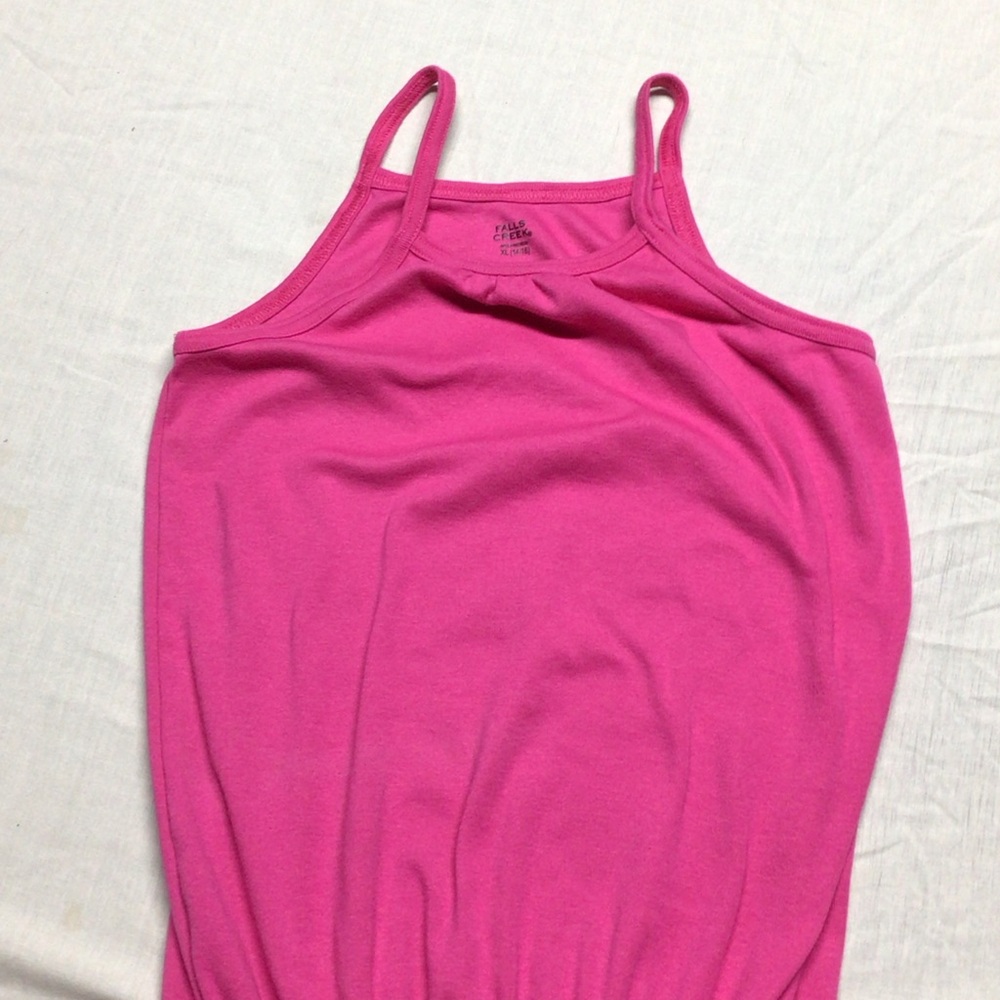 Falls Creek Pink Casual Kids Dress